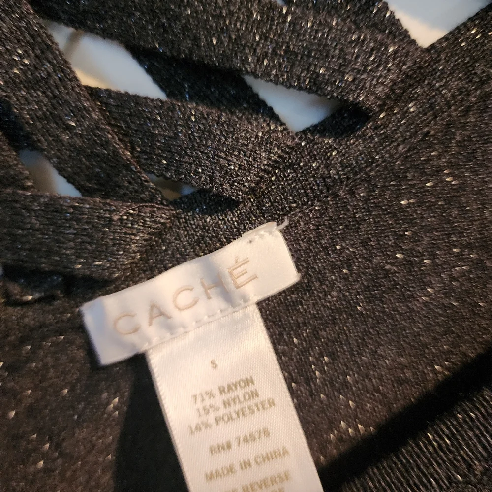 Cache Silver Sweater - Picture 3 of 6
